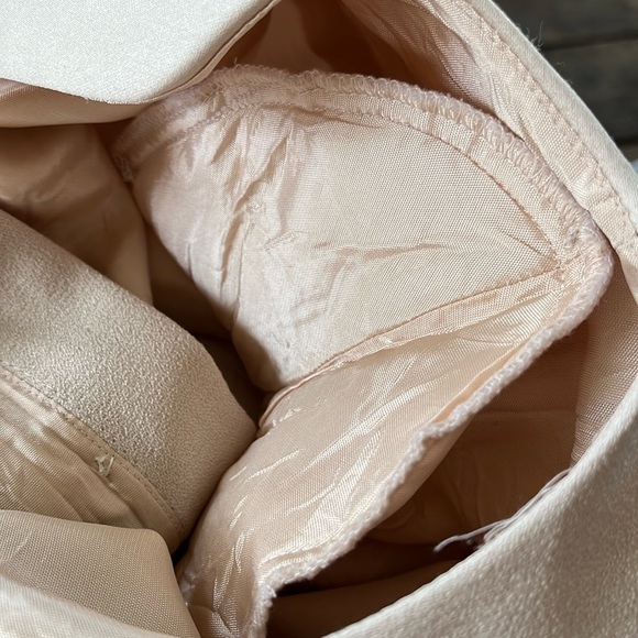 VTG Alex Evenings Skirt Set- tan -lined wedding/special occasions Sz 12 - Picture 12 of 13